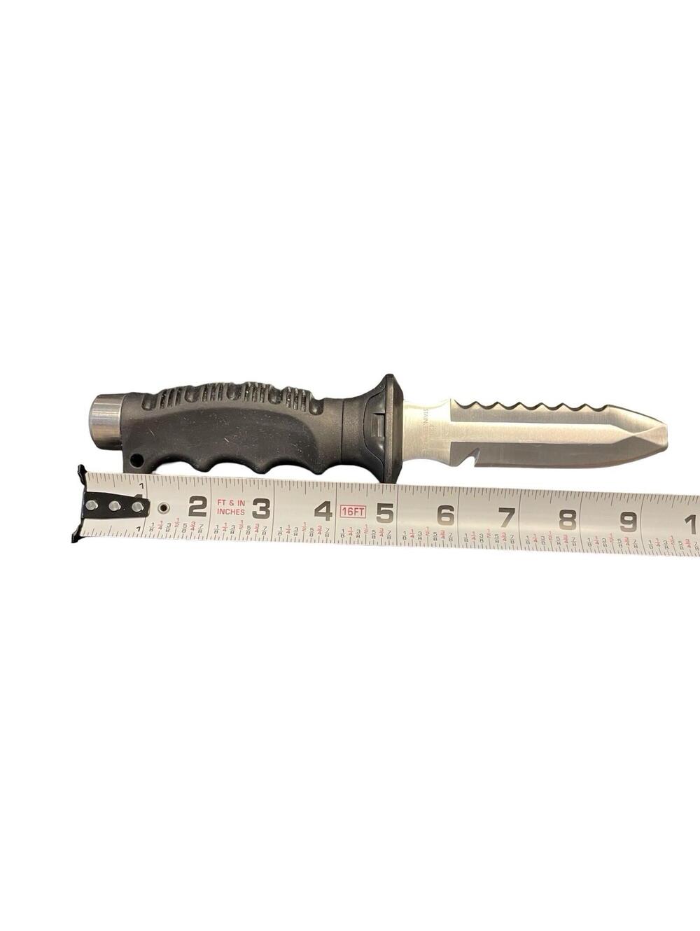 Dive Knife 420HD Stainless Steel w/ Blunt Tip Blade EVO - Picture 7 of 7